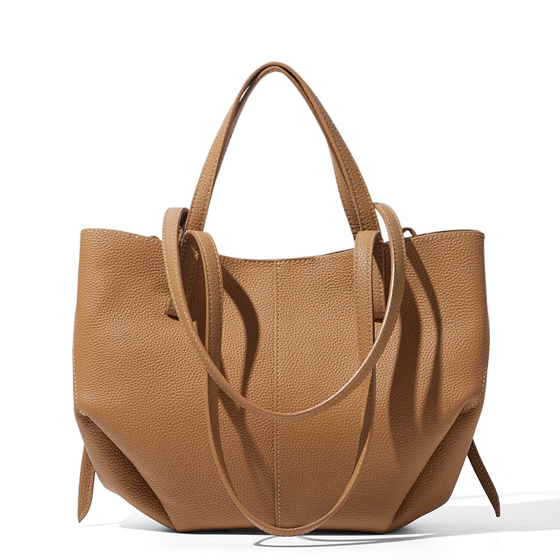 Women Real Leather Soft Tote B - Leather Work Handbags reseña y precio