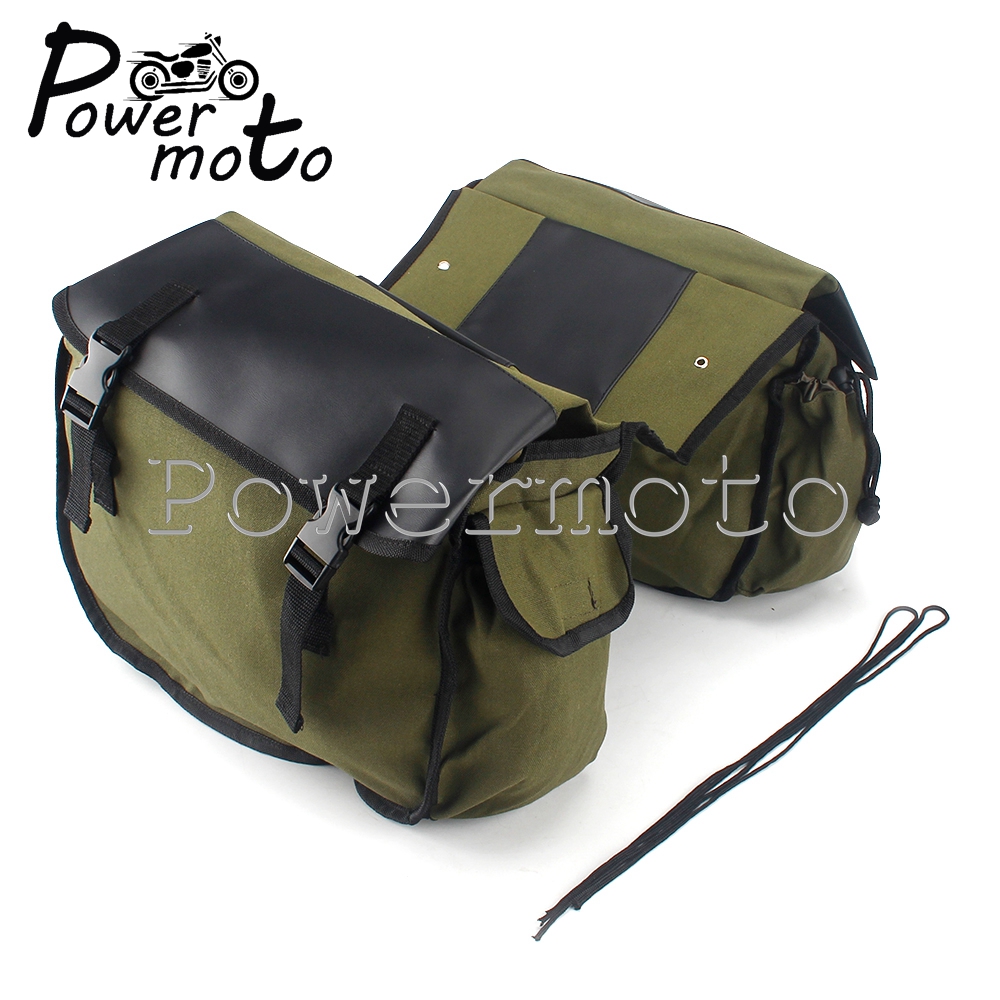 Universal Moto Saddle Bag Moto - Leather Work Bag reseña y precio