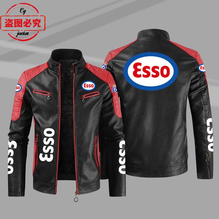 Spring and Autumn Leather Jack - Leather Work Jacket Mens reseña y precio
