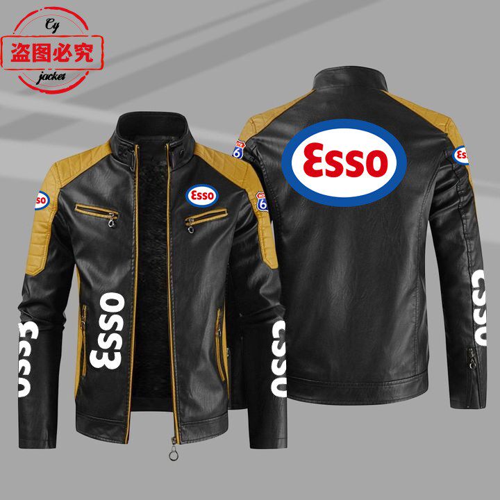 Spring and Autumn Leather Jack - Leather Work Jacket Mens reseña y precio