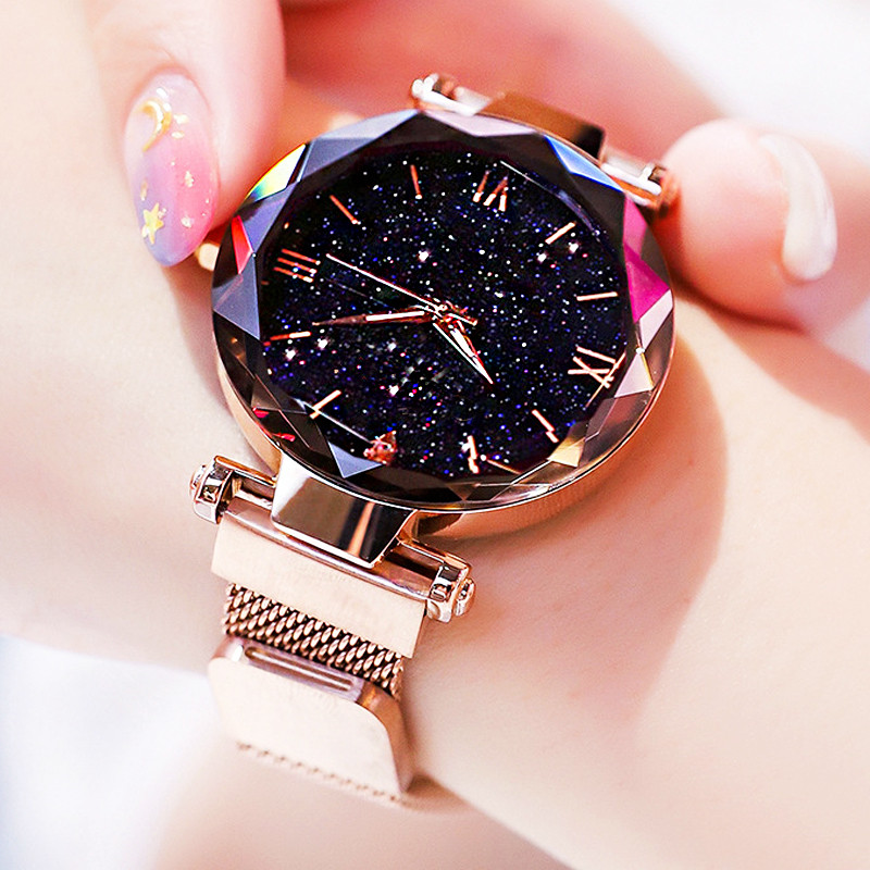 Womens Fashion Starry Sky Watc - Belt Buckle Blank reseña y precio