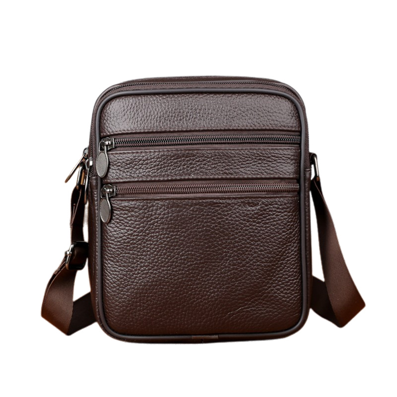 Men's Shoulder Messenger Bag C - Leather Work Handbags reseña y precio