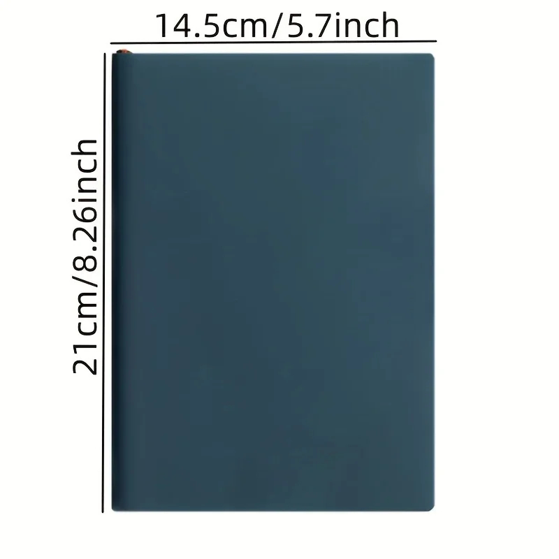 A5 Soft Leather Notebook with  - Leather Work Diary reseña y precio