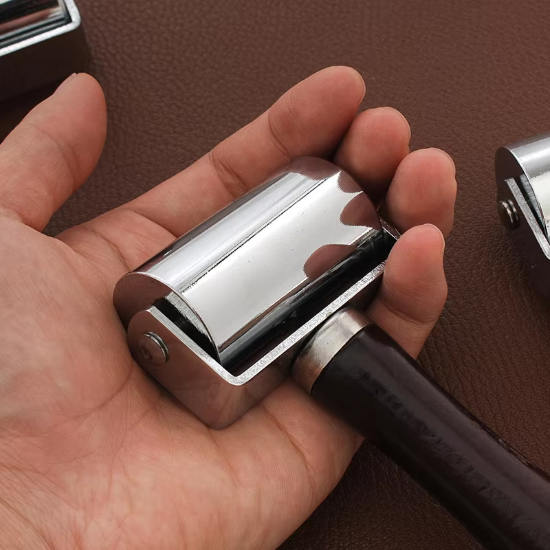 25/60/100mm Wooden Handle Leat - Leatherwork Edge Creaser reseña y precio