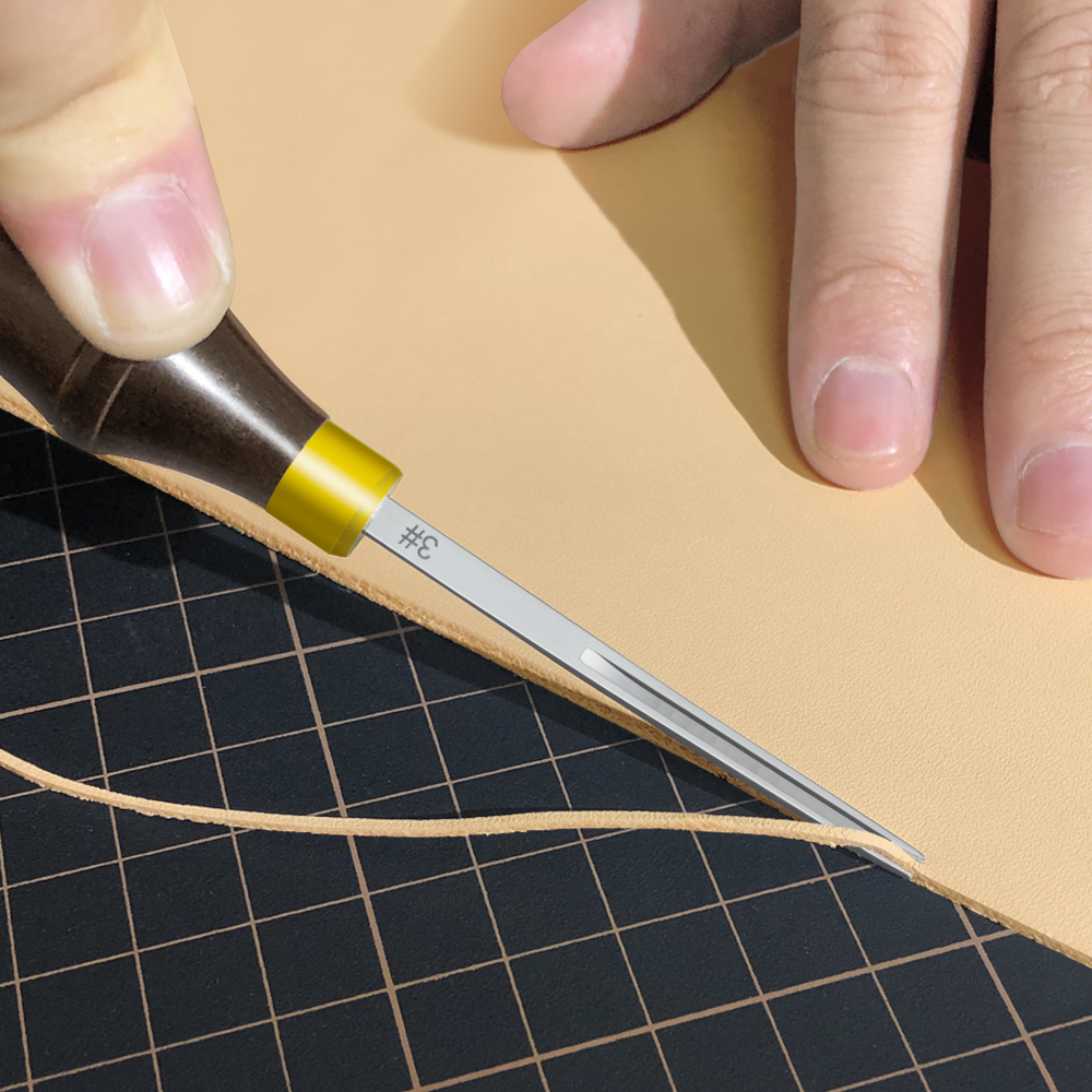 Leather Edge Beveler PRO Skivi - Leatherwork Edge Creaser reseña y precio