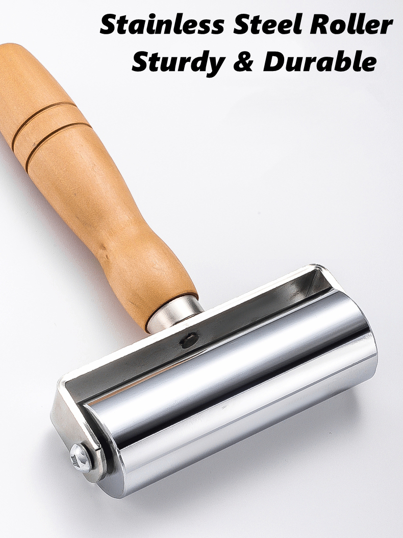 Leather Press Edge Roller with - Leatherwork Hand Press reseña y precio