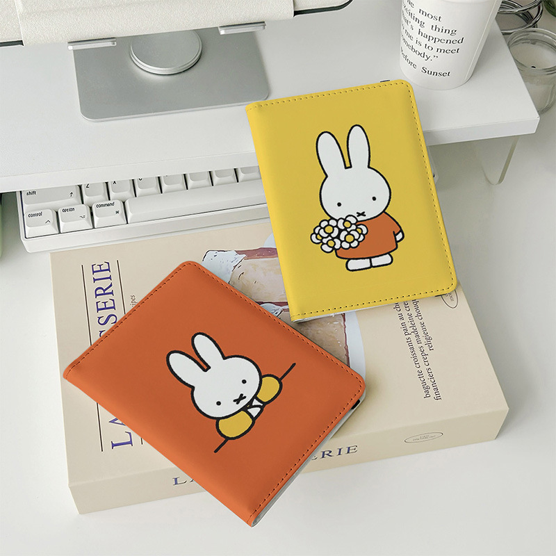 Kawaii Miffy ID Card Passport  - Leatherwork Accessories reseña y precio