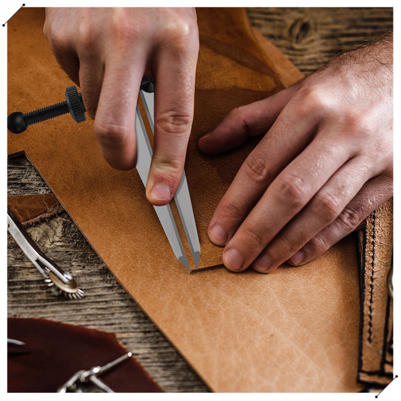 Leather Chisel Set, Prong Diam - Wing Divider Stitch reseña y precio