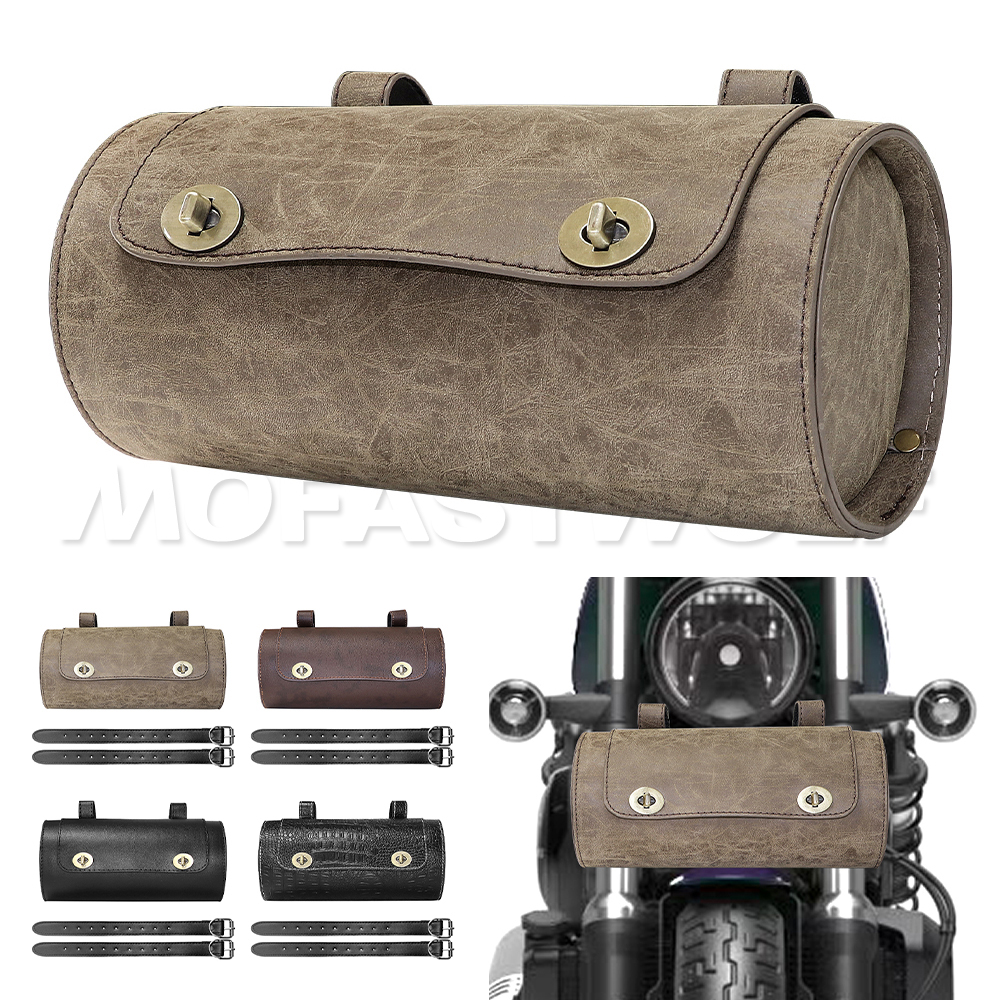 Retro Motorcycle Front Fork Ha - Leather Work Bag reseña y precio