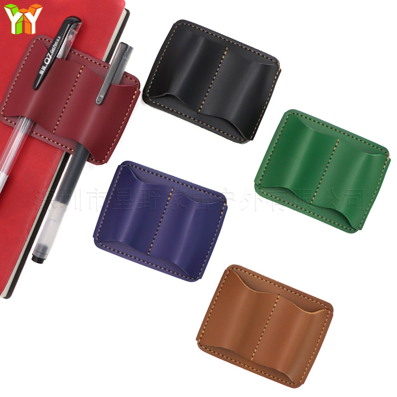 Portable PU Leather Pen Holder - Leather Work Diary reseña y precio