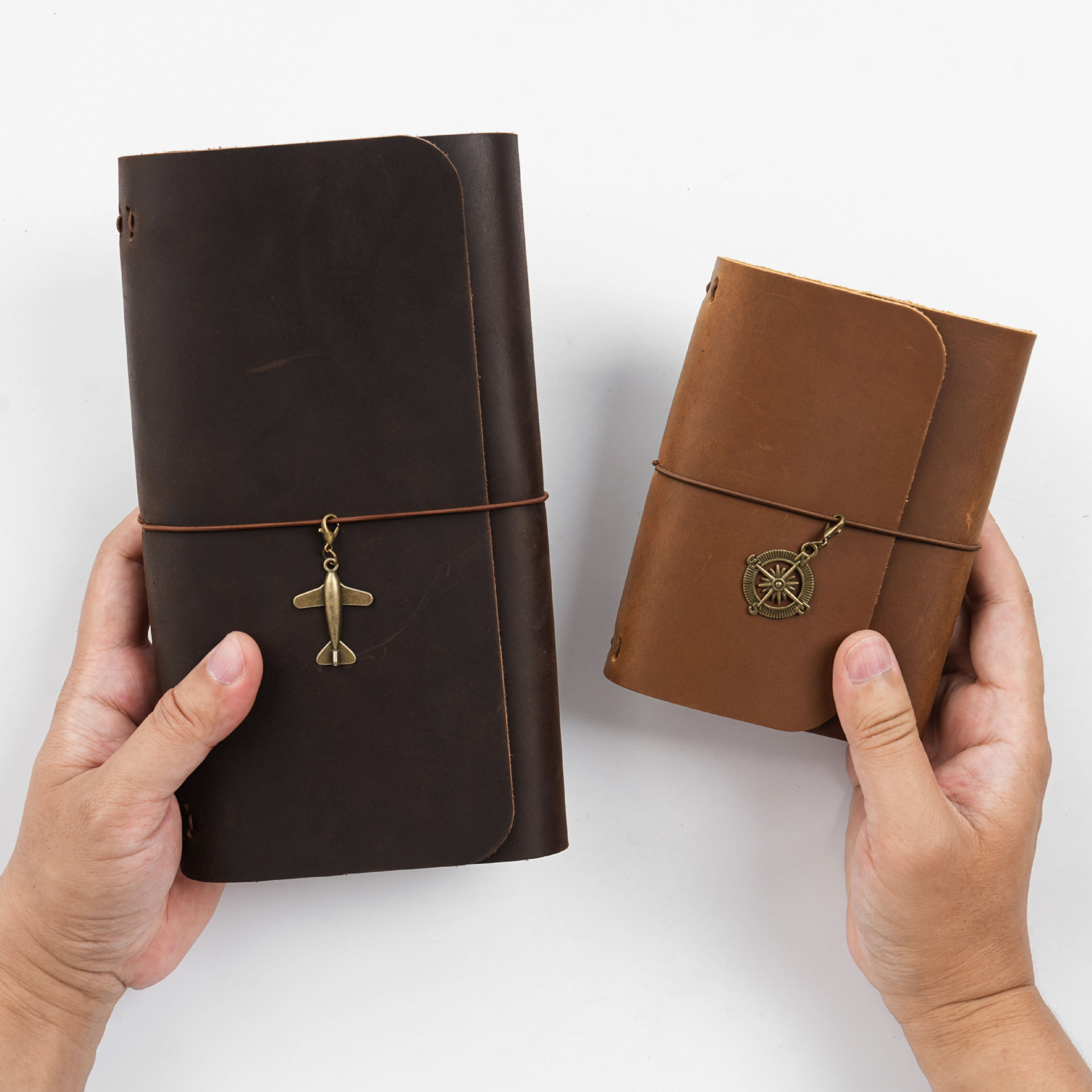 New Arrival Triple Fold TN Tra - Leather Work Diary reseña y precio