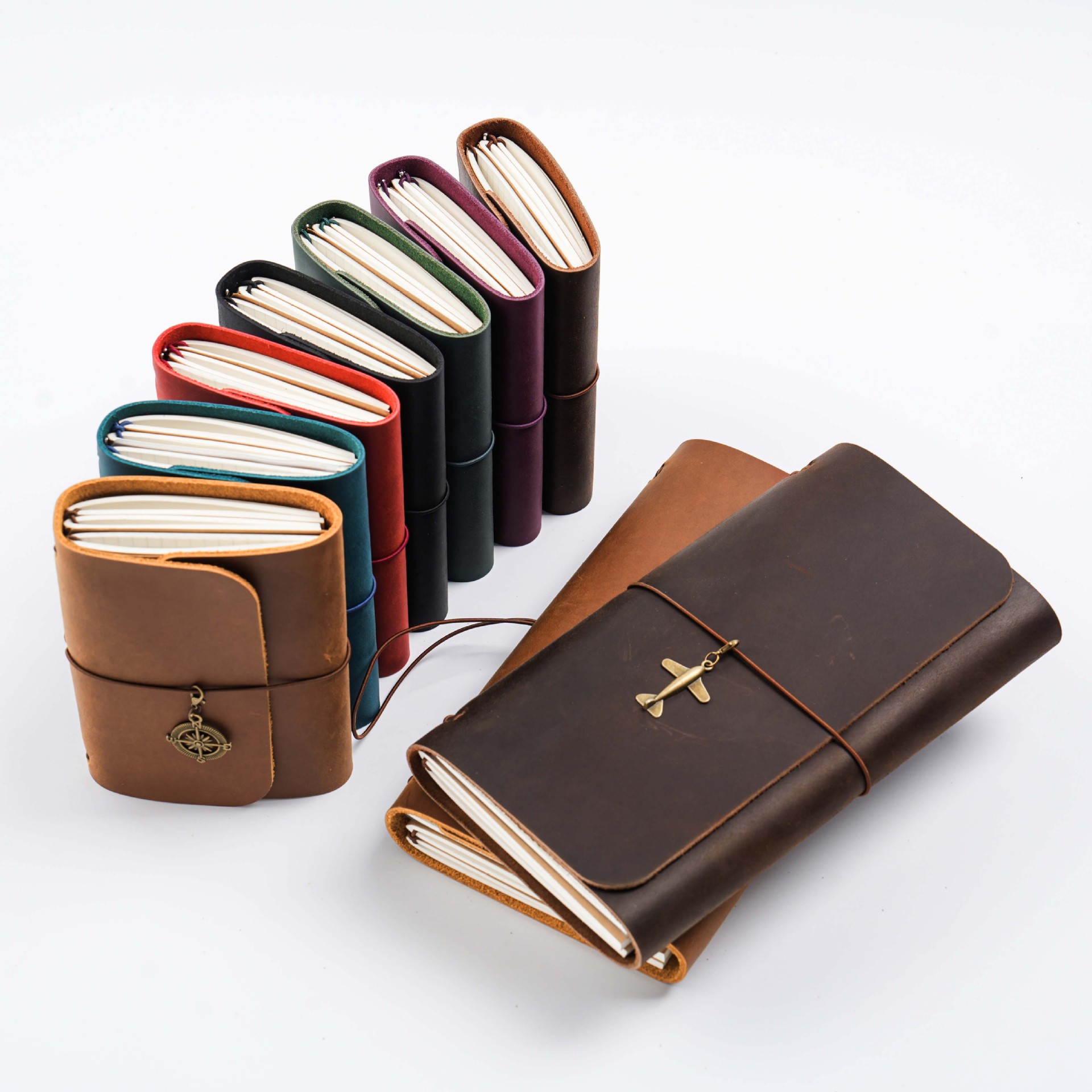 New Arrival Triple Fold TN Tra - Leather Work Diary reseña y precio