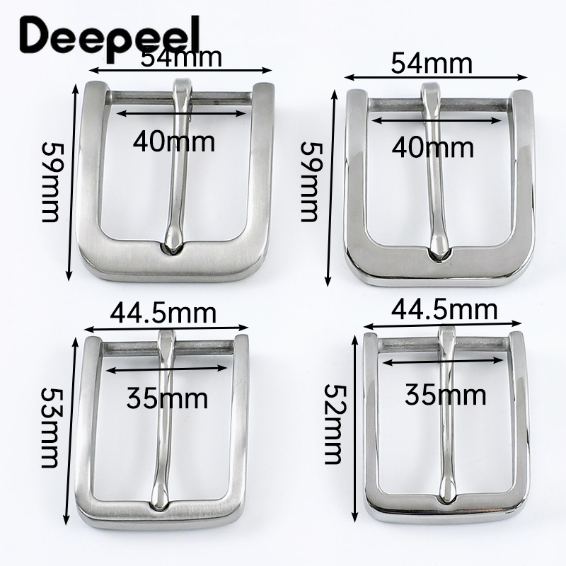 Deepeel 35/40mm Stainless Stee - Belt Buckle Blank reseña y precio