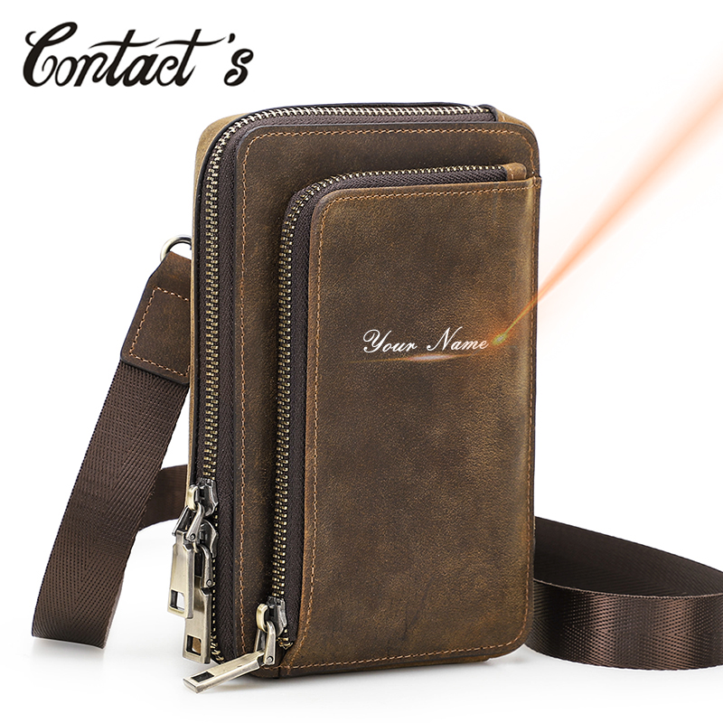 Contact's Crazy Horse Leather  - Leather Work Handbags reseña y precio