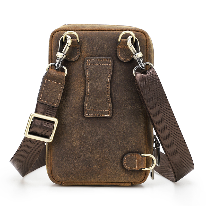 Contact's Crazy Horse Leather  - Leather Work Handbags reseña y precio