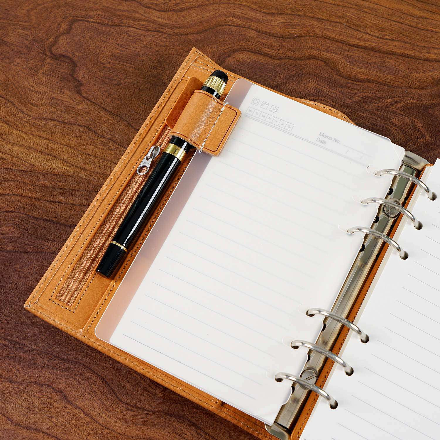 Creative PP Binder Dividers wi - Leather Work Diary reseña y precio