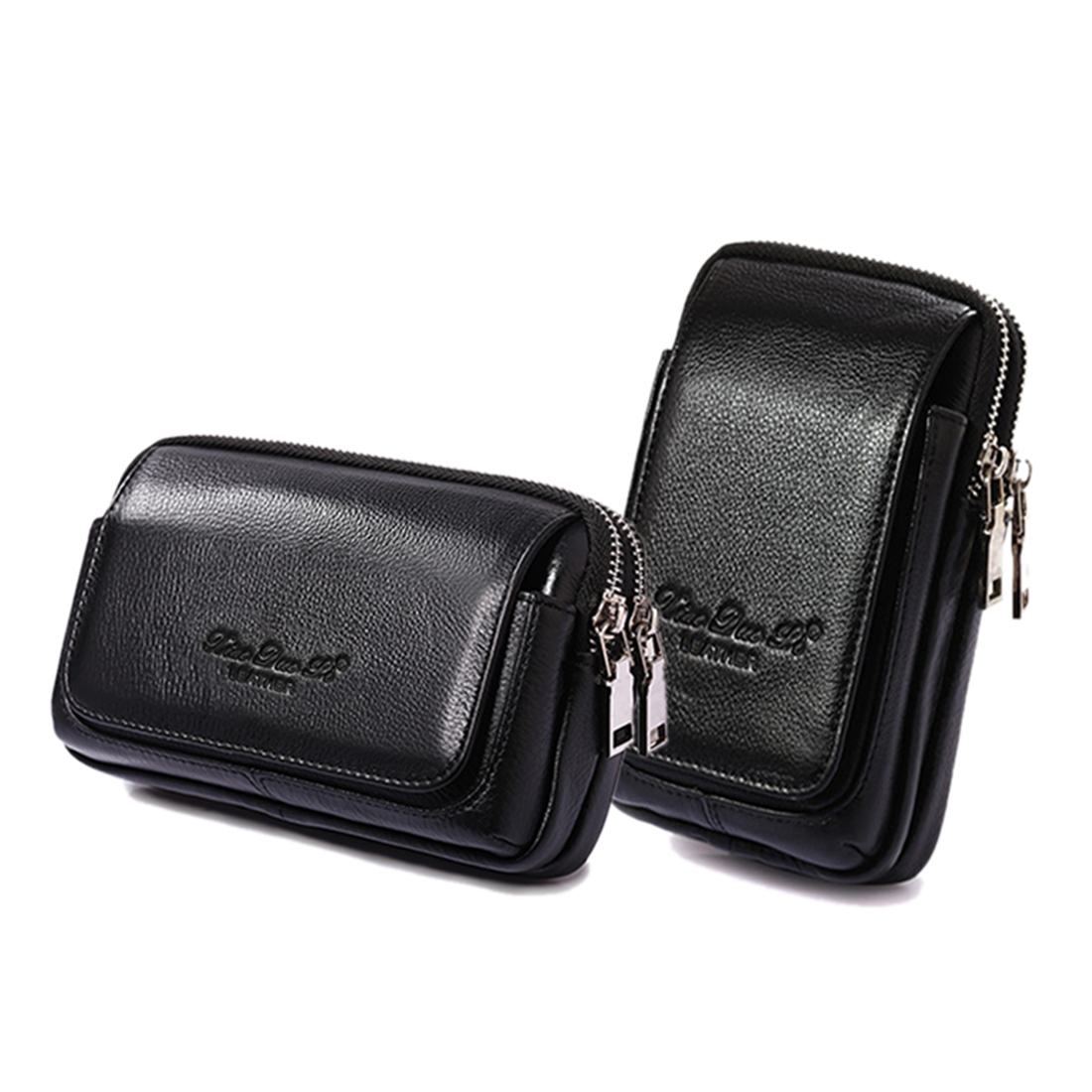 Men Genuine Leather Waist Fann - Leatherwork Wallet reseña y precio