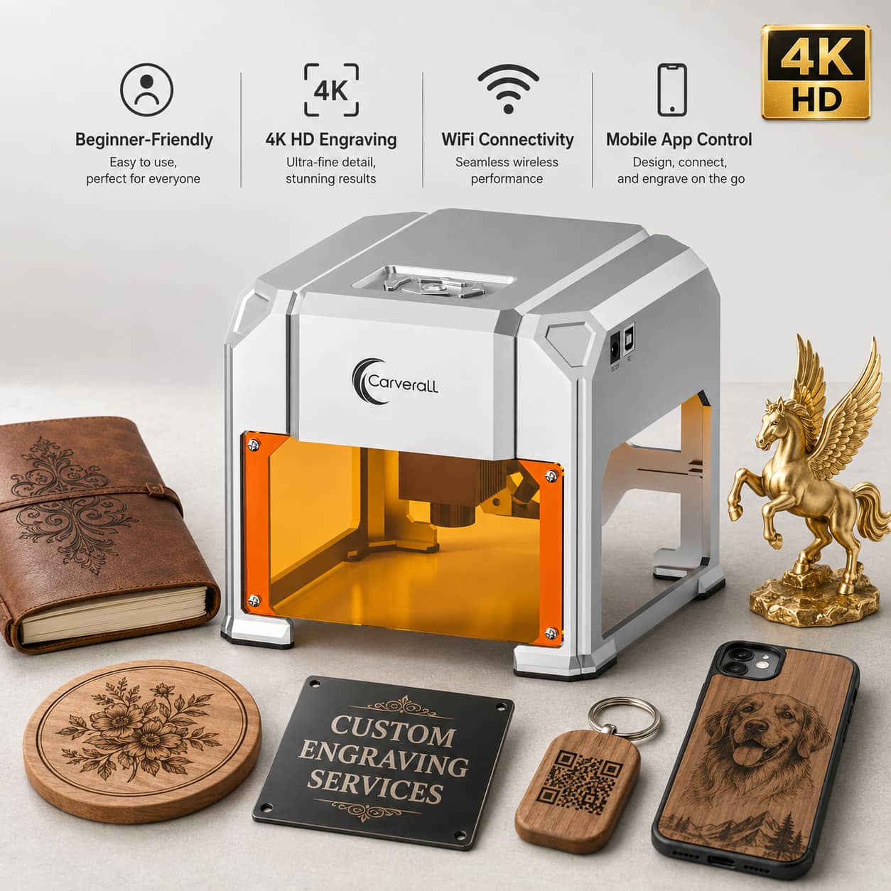 Carverall Laser Engraver Machi - Leatherwork Accessories reseña y precio