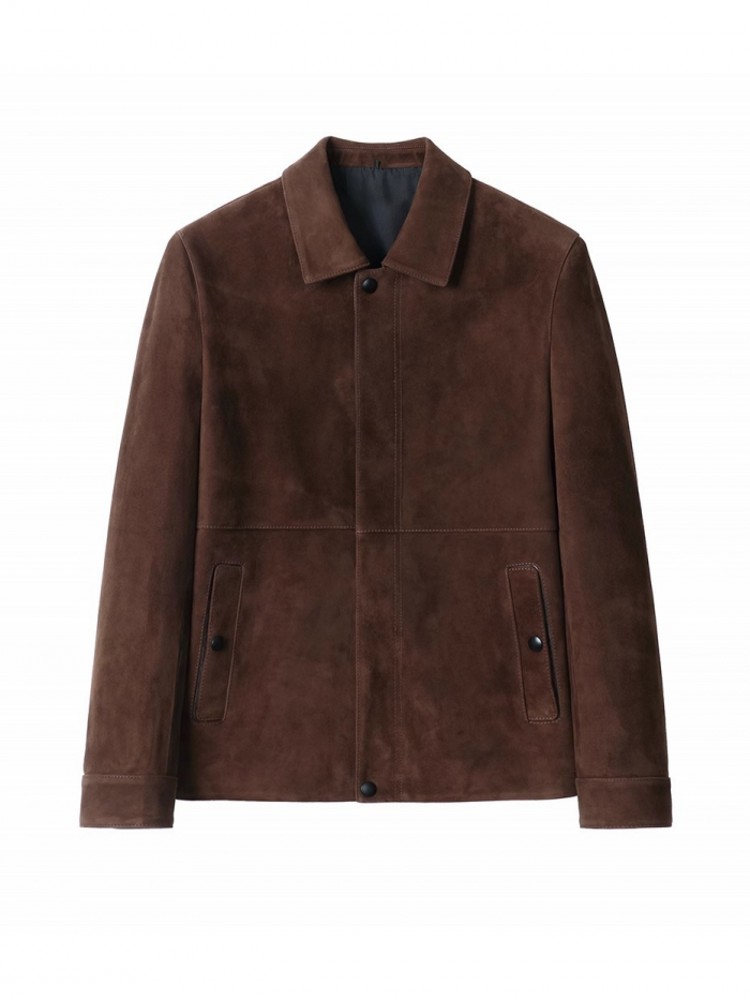 Top Quality Natural Real Suede - Leather Work Jacket Mens reseña y precio