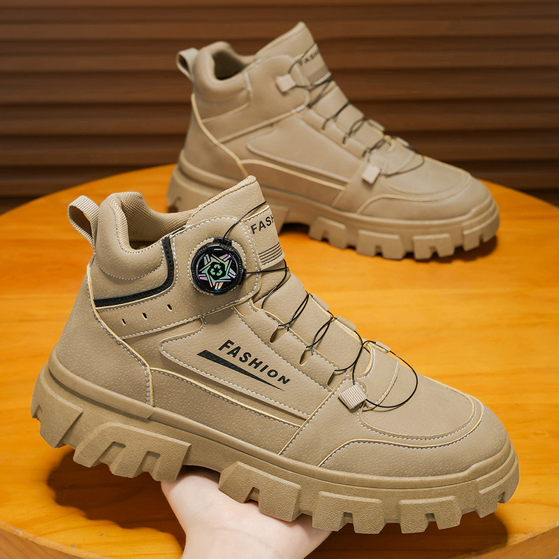 2025 Mens Boots Casual Shoes W - Leather Work Is reseña y precio