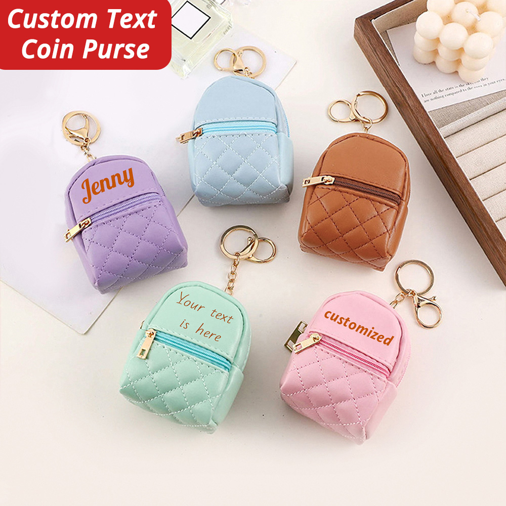 Mini Custom Name Coin Purse Pe - Leatherwork Wallet reseña y precio