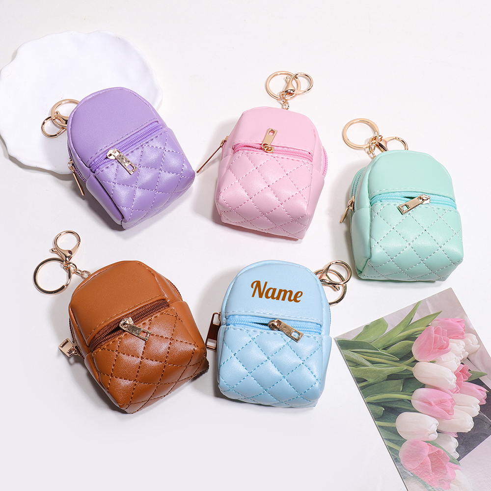 Mini Custom Name Coin Purse Pe - Leatherwork Wallet reseña y precio