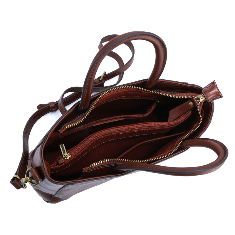 Top-Handle Bags Women Natural  - Leather Work Handbags For Women reseña y precio