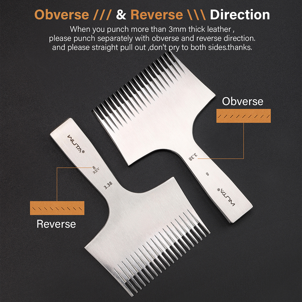 WUTA High Quality 20Teeth Pric - Leatherwork In French reseña y precio