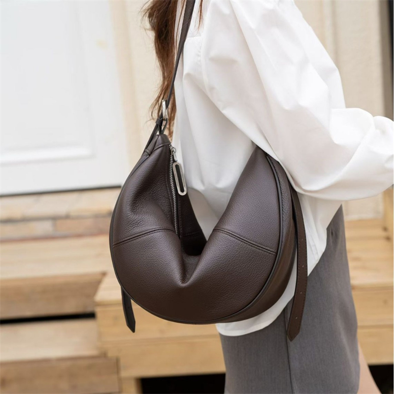 BURMINSA Slouchy Genuine Leath - Leather Work Handbags reseña y precio