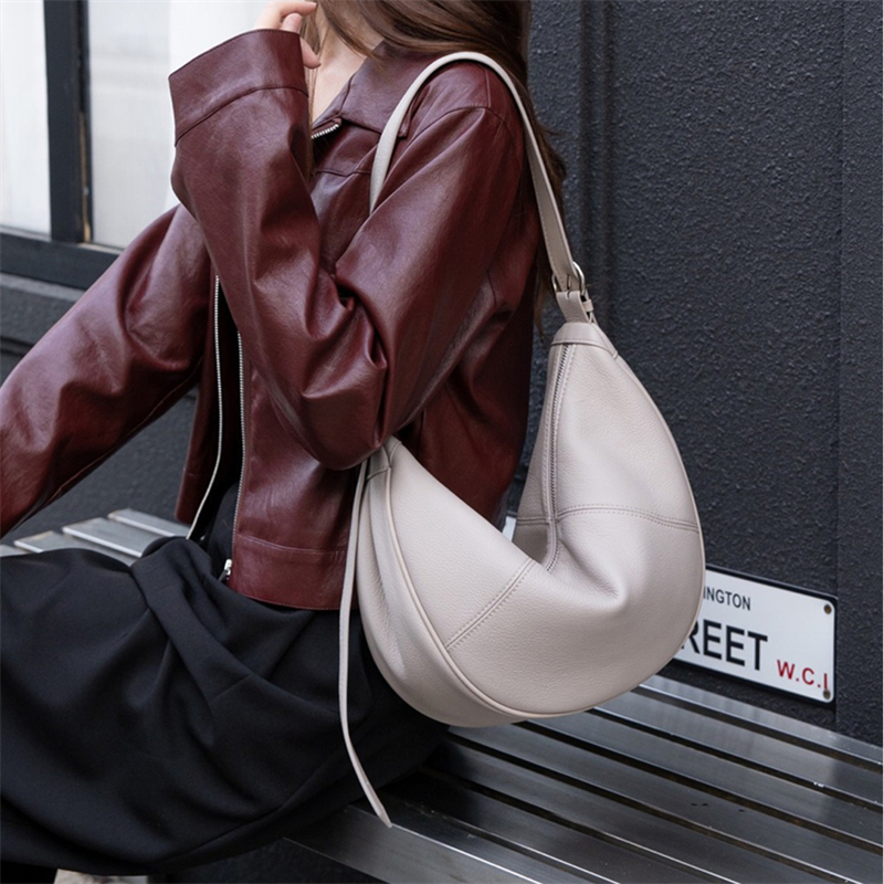 BURMINSA Slouchy Genuine Leath - Leather Work Handbags reseña y precio