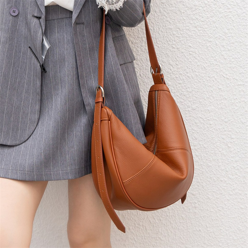 BURMINSA Slouchy Genuine Leath - Leather Work Handbags reseña y precio