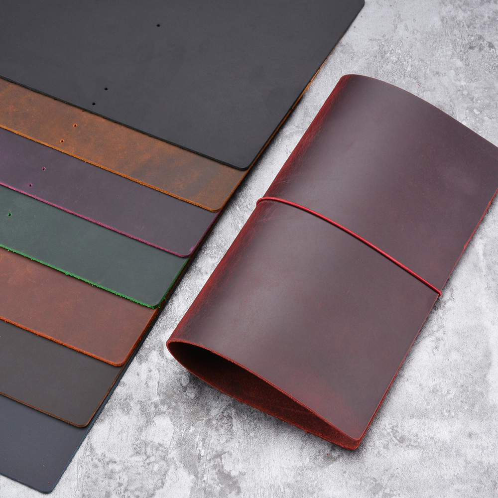 DIY Notebook Cover Crazy Horse - Leather Work Diary reseña y precio