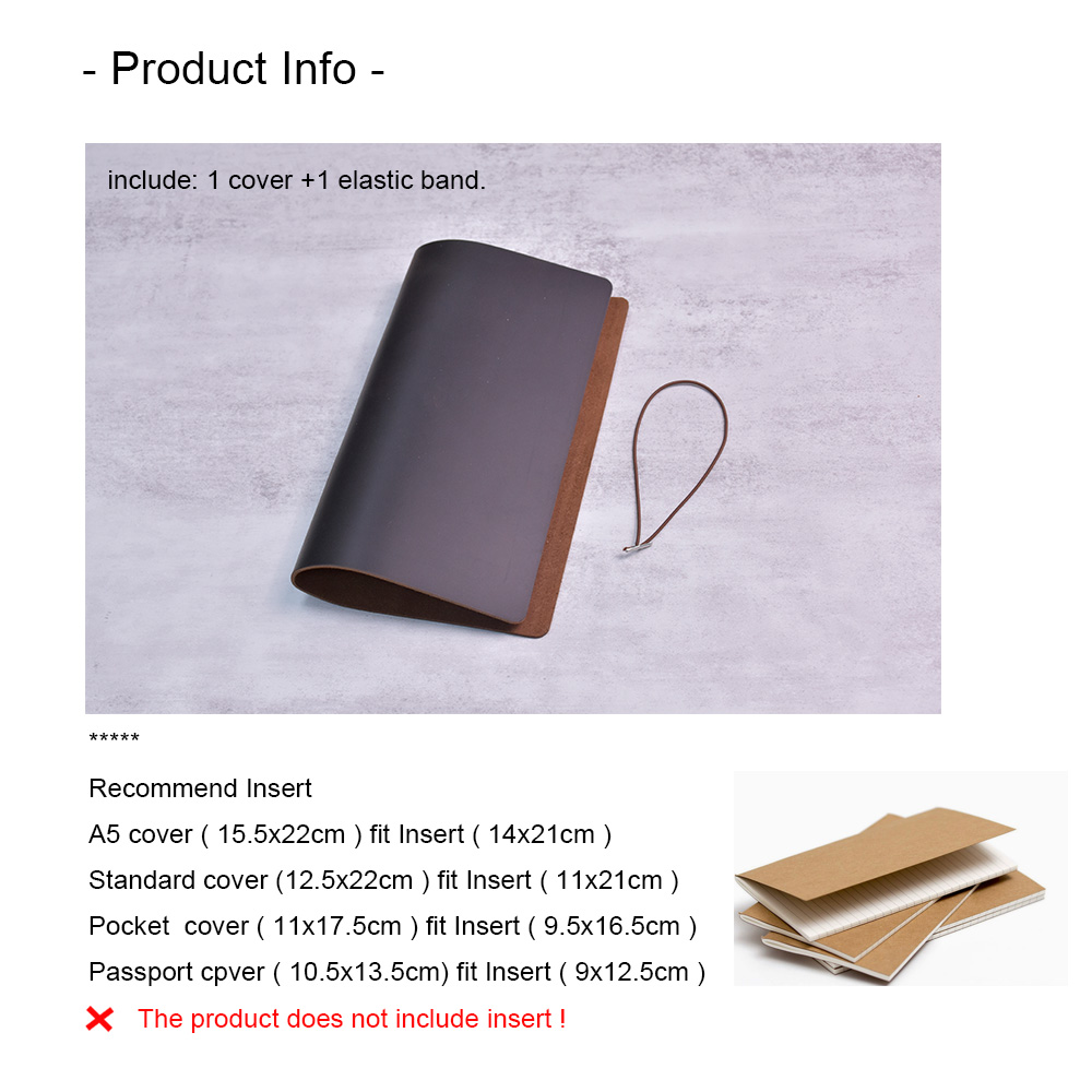 DIY Notebook Cover Crazy Horse - Leather Work Diary reseña y precio