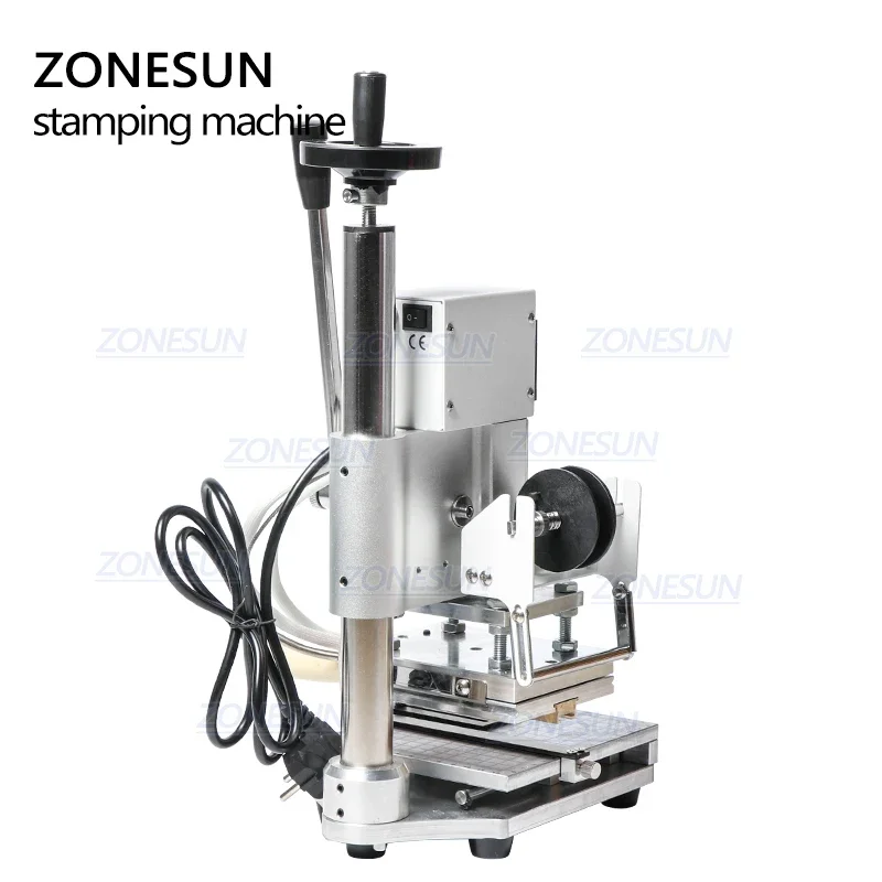 ZONESUN ZS110 Hot Foil Stampin - Leatherwork Hand Press reseña y precio