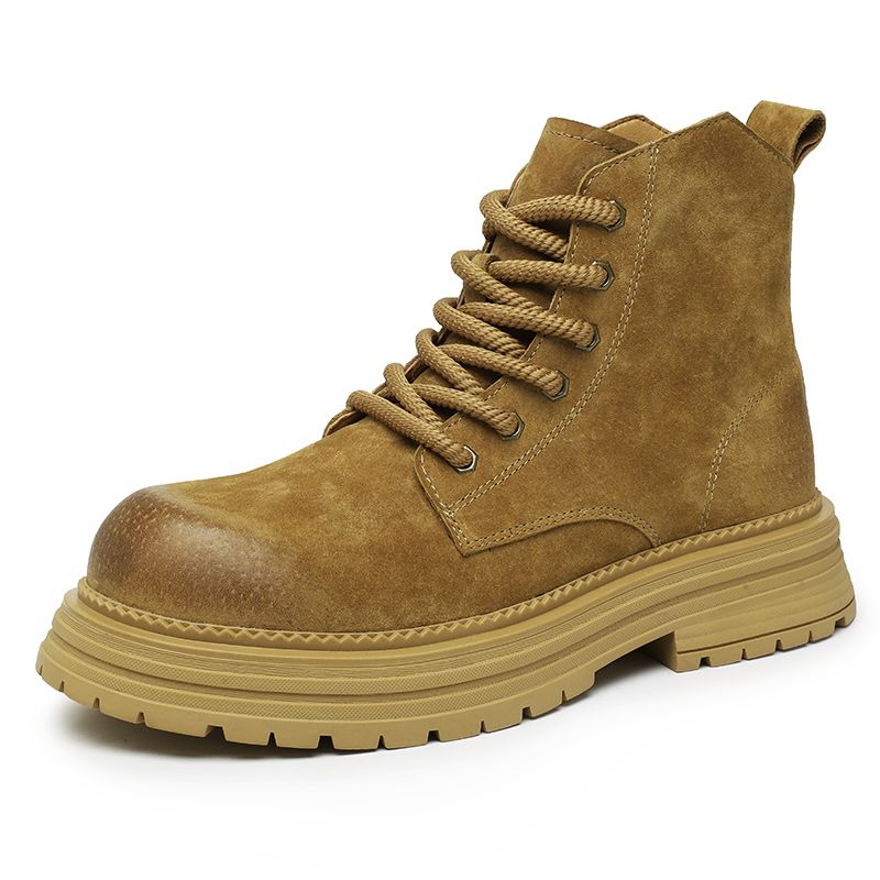 High Quality Men Ankle Boots F - Leather Work Is reseña y precio