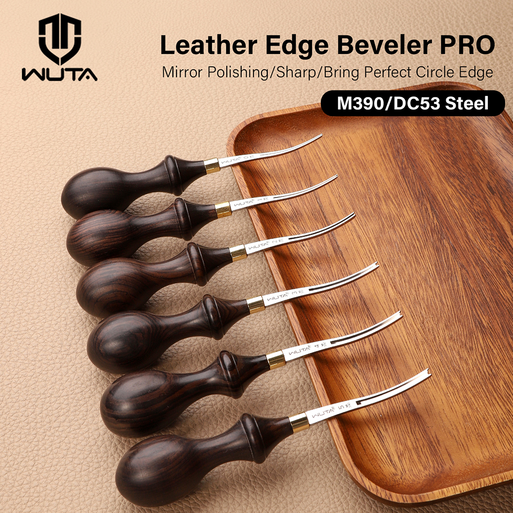 WUTA 1PC Leather Edge Beveler  - Leatherwork Edge Creaser reseña y precio