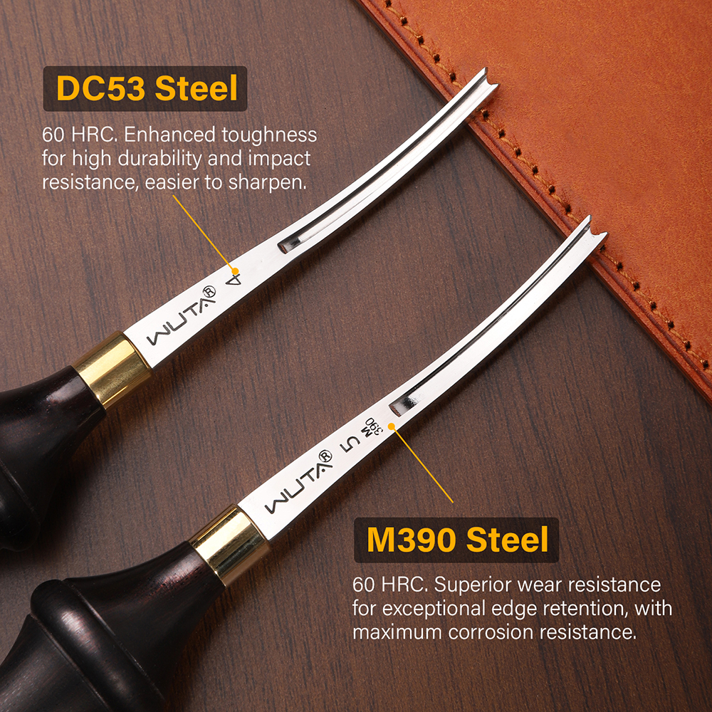 WUTA 1PC Leather Edge Beveler  - Leatherwork Edge Creaser reseña y precio