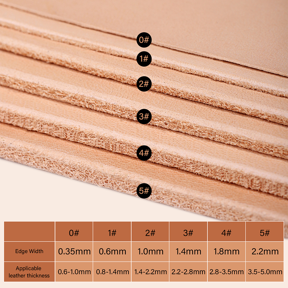 WUTA 1PC Leather Edge Beveler  - Leatherwork Edge Creaser reseña y precio