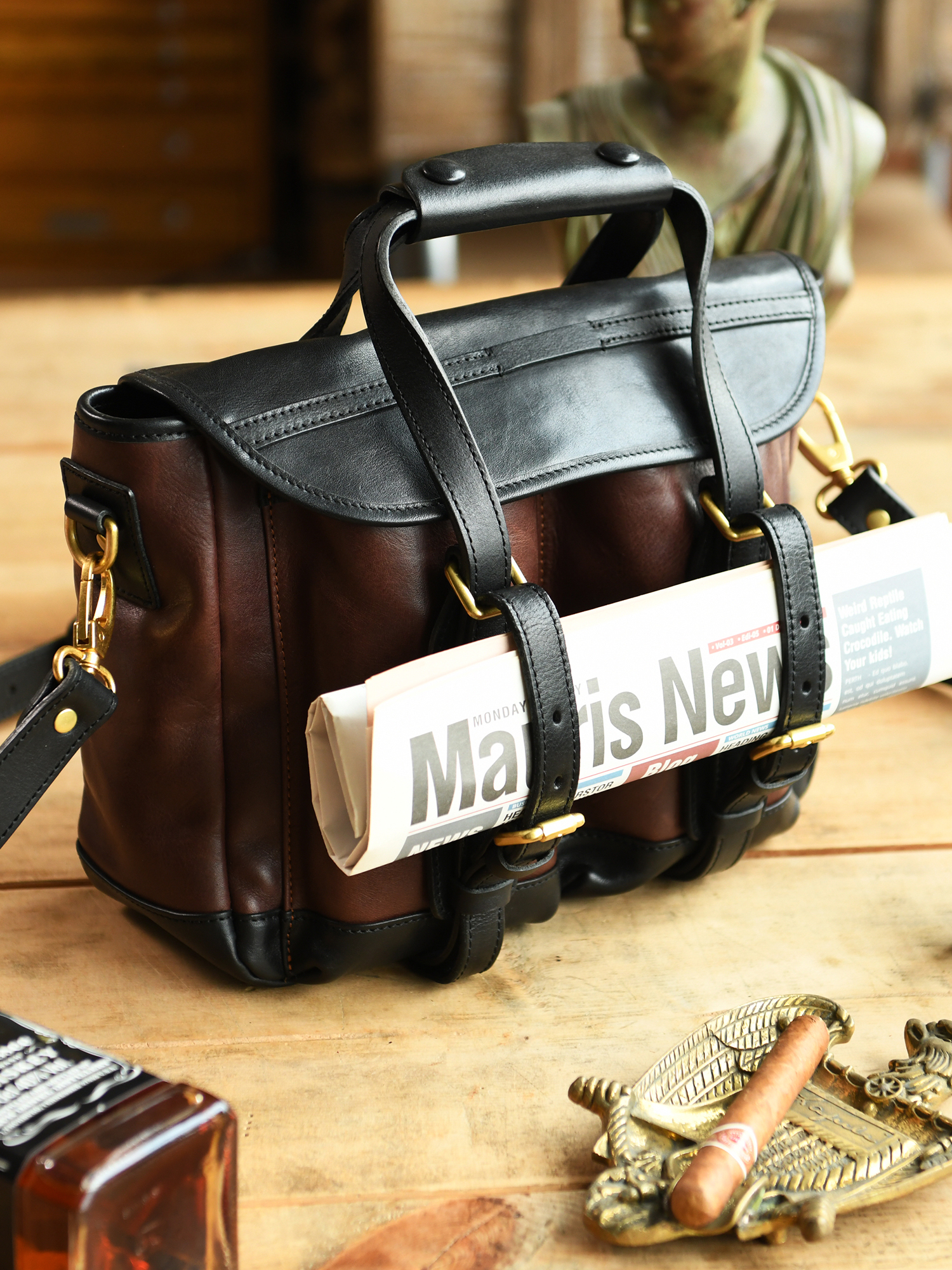 Vintage high quality first lay - Leather Work Handbags reseña y precio