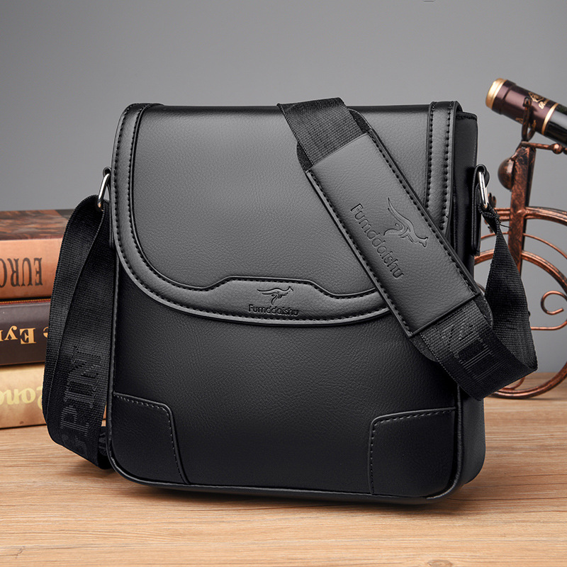 Luxury Brand Men Leather Shoul - Leather Work Handbags reseña y precio