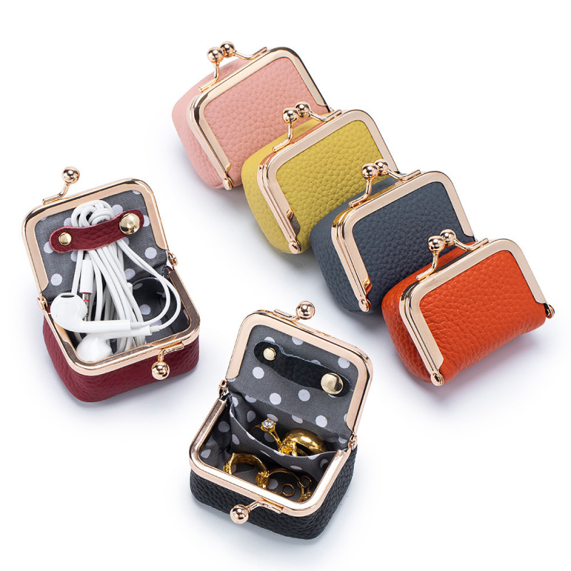 Mini Leather Coin Purse – with - Leatherwork Wallet reseña y precio