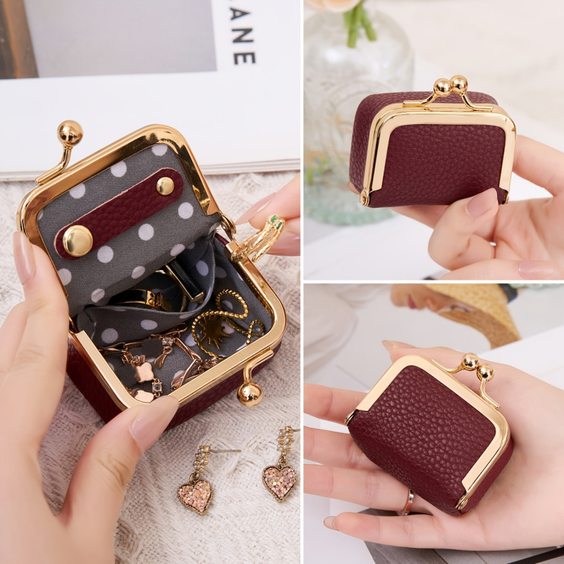Mini Leather Coin Purse – with - Leatherwork Wallet reseña y precio