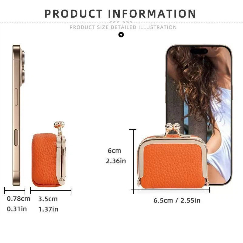 Mini Leather Coin Purse – with - Leatherwork Wallet reseña y precio