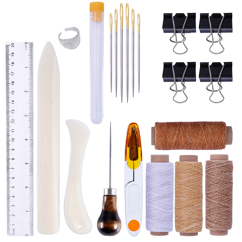 25Pcs/Set Leather Craft Sewing - Leatherwork Edge Creaser reseña y precio