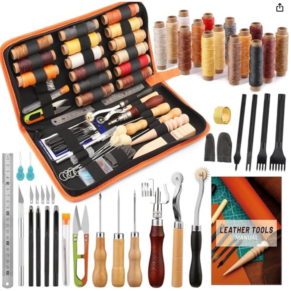 Leather Working Tools Practica - Leatherwork Or Leathercraft reseña y precio