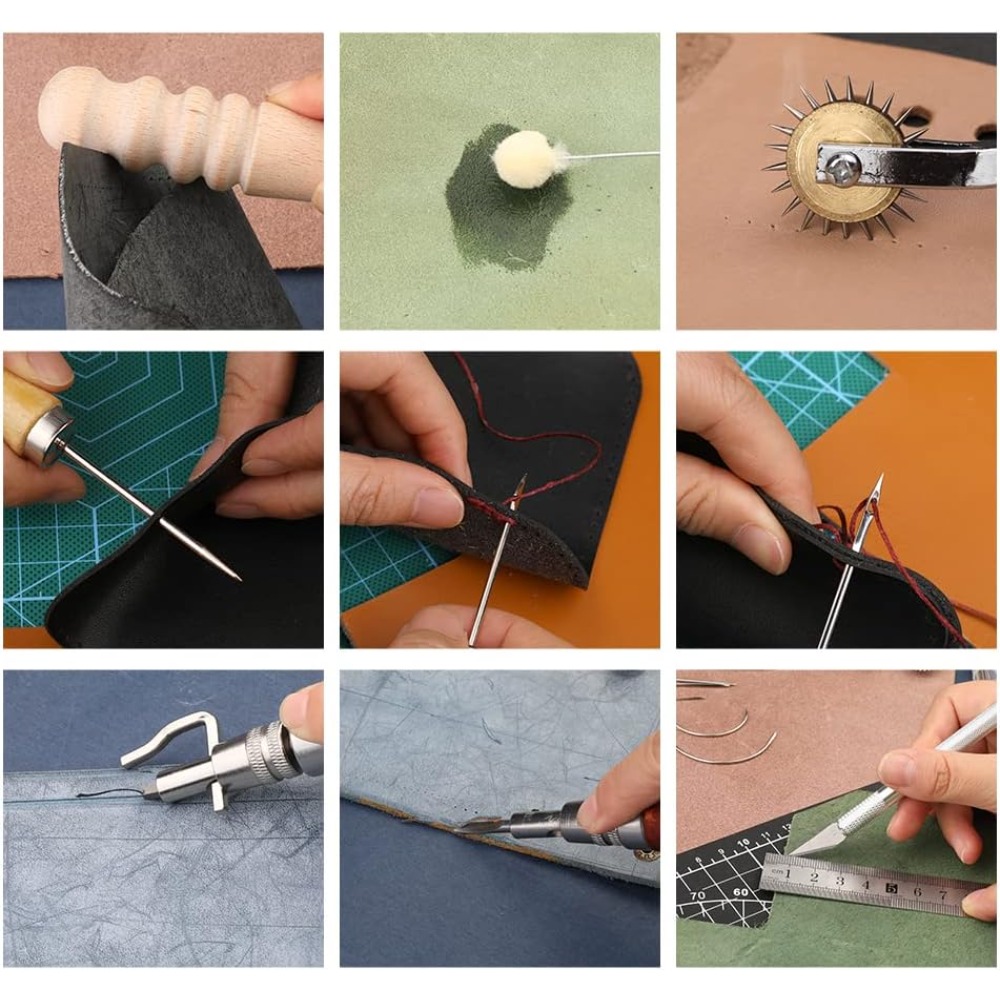 Leather Working Tools Practica - Leatherwork Or Leathercraft reseña y precio