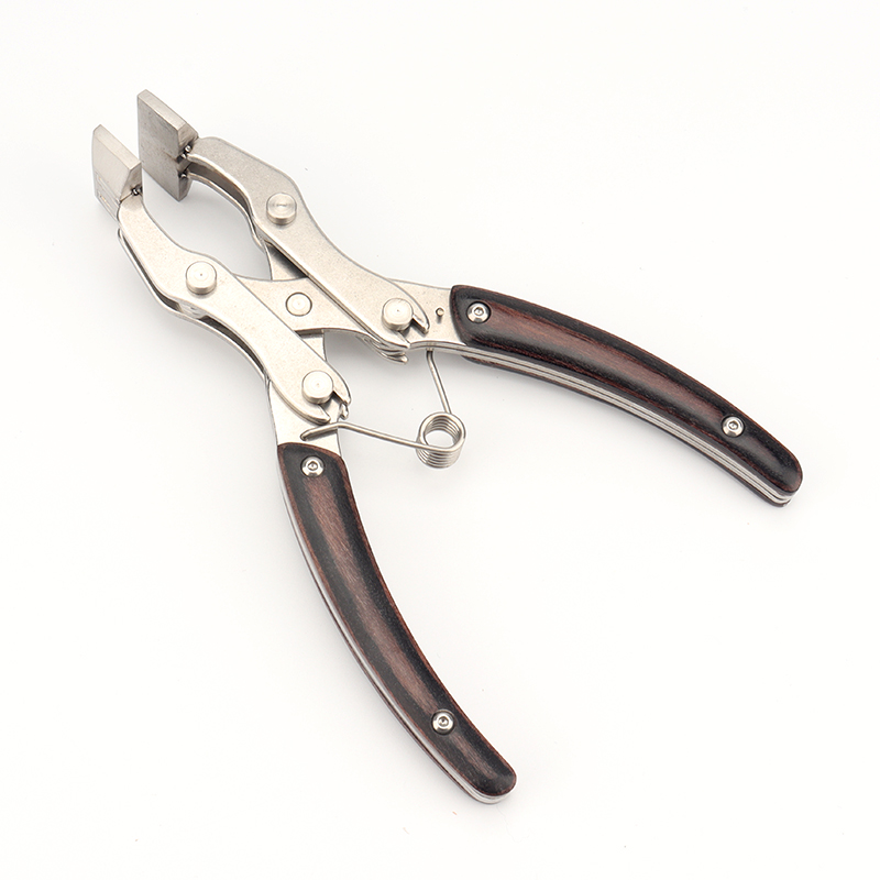 Leather Flat Pliers Stainless  - Leatherwork Hand Press reseña y precio