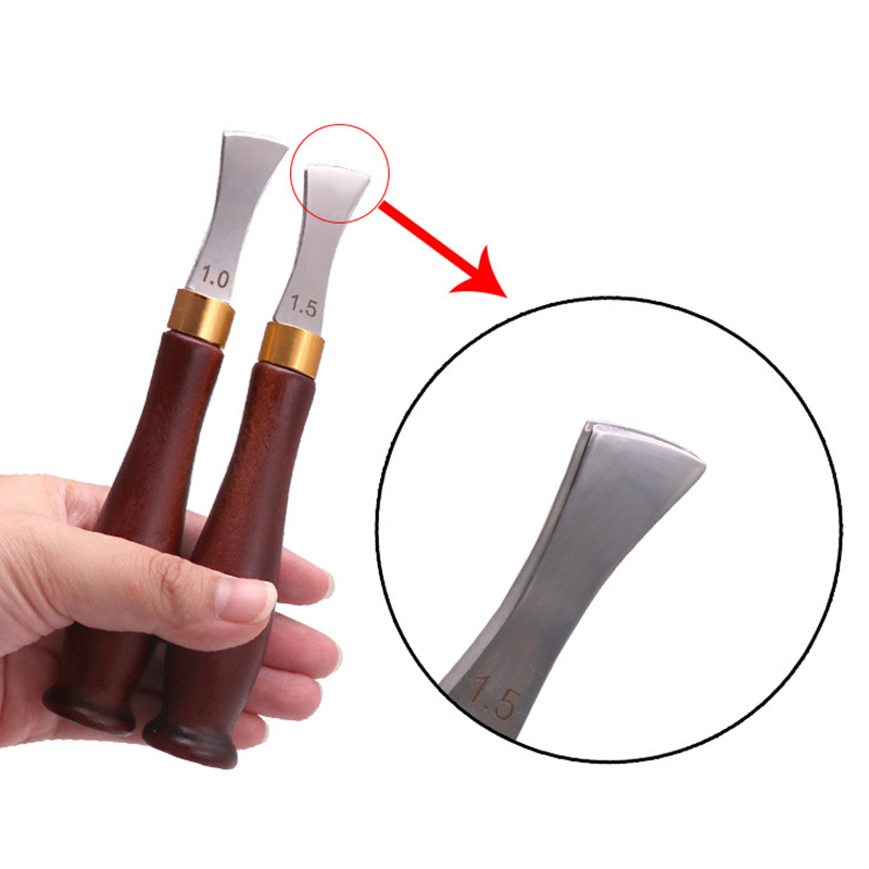 Arch Groove Hot Pressure Leath - Leatherwork Edge Creaser reseña y precio