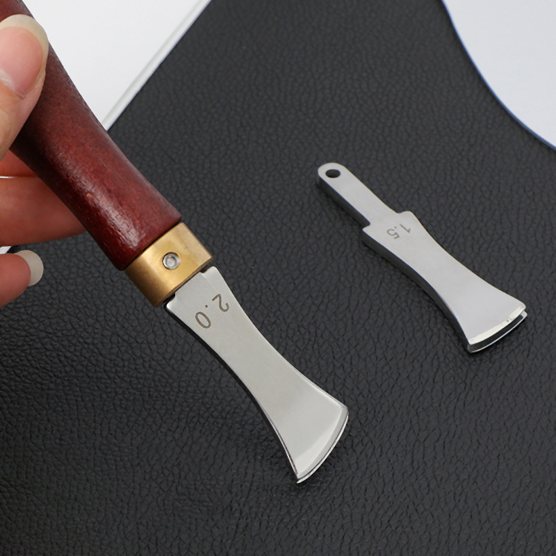 Arch Groove Hot Pressure Leath - Leatherwork Edge Creaser reseña y precio