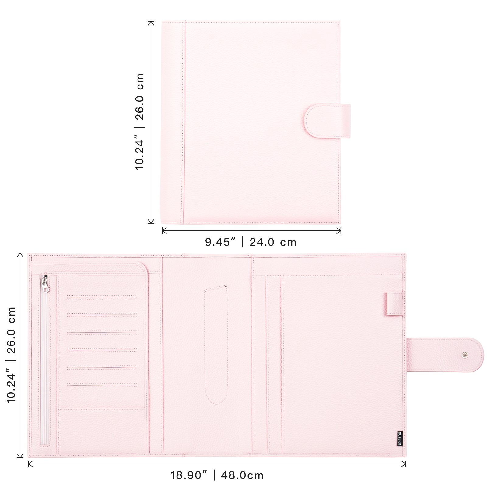 Moterm Genuine Leather Discbou - Leather Work Diary reseña y precio